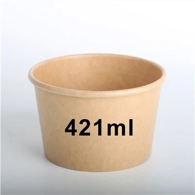 Cești de înghețată de unică folosință cu capace